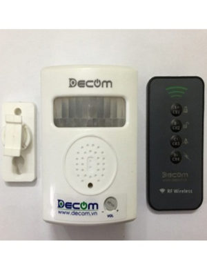 Báo động hồng ngoại báo trộm- báo khách 02 âm thanh, Decom DC-X11