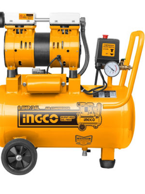 Máy nén khí không dầu, 600w(0.8Hp), 24 lít (6.3 Gal) INGCO ACS175246T