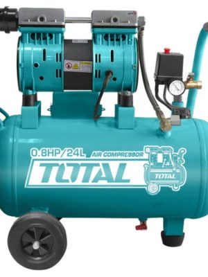 Máy nén khí không dầu, 600w, 24 lít TOTAL-TCS1075242 (TCS1075242T)