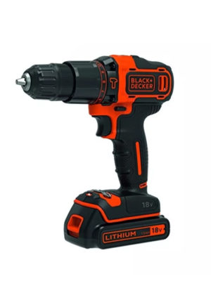 Máy khoan búa 18V BLACK DECKER BDCHD18K2AC-B1