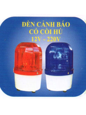 Đèn cảnh báo có còi hú Decom DC-1101