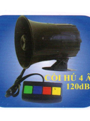 Còi hú 4 âm 120dB Decom DC-2004