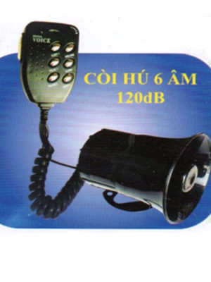 Còi hú 6 âm 120dB Decom DC-2006