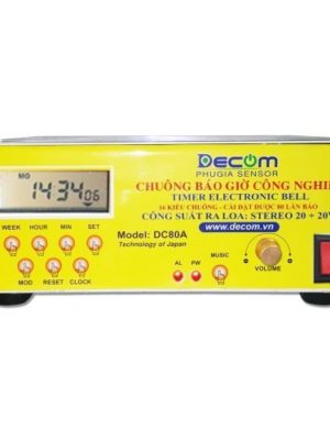 Chuông hẹn giờ làm việc Decom DC-80A