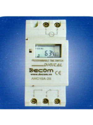 Hẹn giờ điện tử 16 lần tắt, bật 500W Decom DC-AHC15A