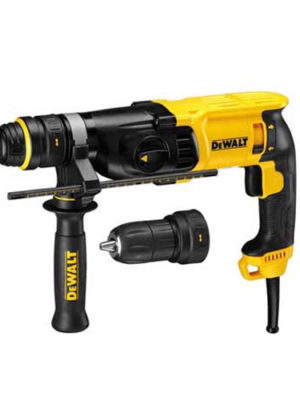 Máy khoan 900W 28mm DEWALT D25144K-B1 (Vali, đầu kẹp)