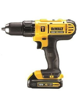 Máy khoan Pin 18V 13mm DEWALT DCD771C2-B1 (sạc, 2pin 1.3Ah, vali)