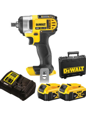 Máy siết bu-lông 1/2” Pin 18V DEWALT DCF880M2 (Sạc, 2pin*4Ah, vali)