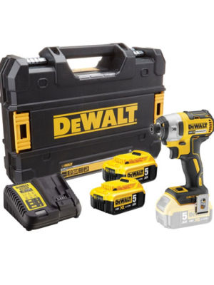 Máy vặn vít Pin 18V DEWALT DCF887P2 (Sạc, 2pin*5Ah, vali)