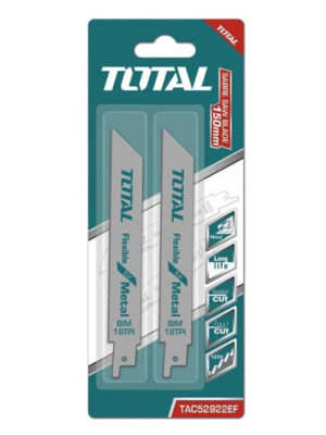 Bộ lưỡi cưa kiếm (cưa kim loại) TOTAL TAC52922EF