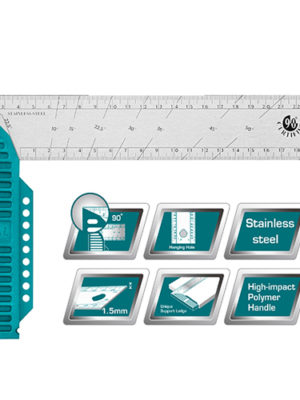 Thước đo góc vuông 300mm (12″) TOTAL TMT61126