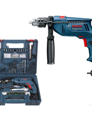 Máy khoan động lực 550W, 13mm Bosch GSB 550 (set 100 phụ kiện)