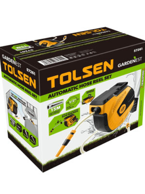 Bộ Rulô cuộn ống nước tự động 1/2” * 15M Tolsen 57261