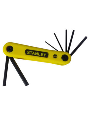 Bộ 7 khóa lục giác gập hệ Mét STANLEY