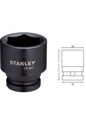 Đầu tuýp 3/8″ Cr-Mo Stanley