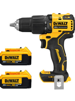 Máy khoan vặn vít Pin 20V-BL (Sạc, 2pin*4.0Ah, vali) DEWALT DCD709M2