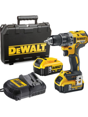 Máy khoan Pin 18V (Máy, sạc, 2pin*5Ah, vali) DEWALT DCD791P2