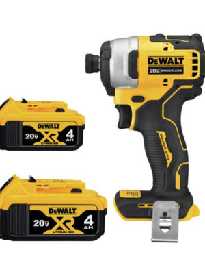 Máy vặn vít Pin 20V-BL (Sạc, 2pin*4Ah, vali) DEWALT DCF809M2