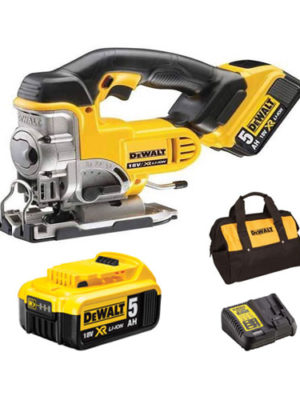 Máy cưa lọng Pin 18V (Sạc, 2pin*5Ah, Túi vải) DEWALT DCS331P2