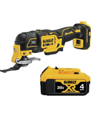 Máy cắt rung Pin 20V-BL (Sạc, 1pin*4Ah) DEWALT DCS356M1