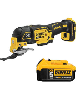 Máy cắt rung Pin 20V-BL (Sạc, 1pin*5Ah) DEWALT DCS356P1