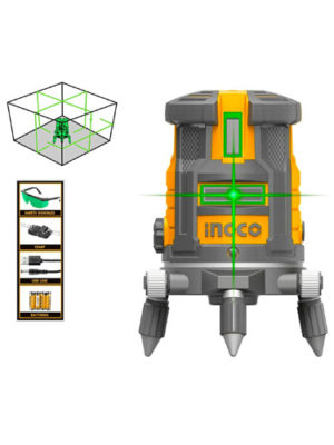 Máy đo mức cân bằng tia laser (tia xanh) INGCO HLL305205