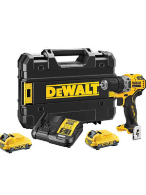 Máy khoan vặn vít Pin 12V-BL (Sạc, 2pin*2.0Ah, vali) DEWALT DCD701D2-KR