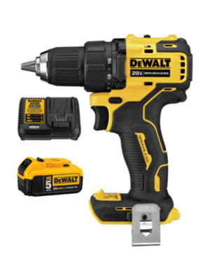 Máy khoan vặn vít Pin 20V-BL (Sạc, 1pin*5Ah, vali) DEWALT DCD708P1