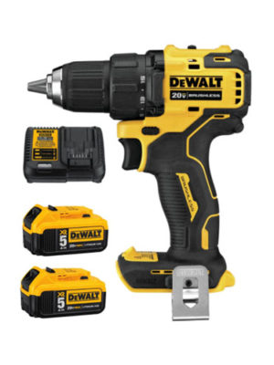 Máy khoan vặn vít Pin 20V-BL (Sạc, 2pin*5Ah, vali) DEWALT DCD708P2-KR