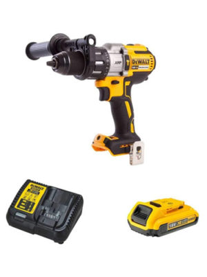 Máy khoan Pin 18V (Máy, sạc, 1pin*2Ah, vali) DEWALT DCD996D1