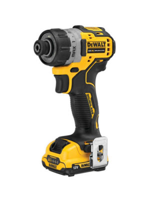 Máy vặn vít Pin 12V-BL (Sạc, 1pin*2Ah, Vali) DEWALT DCF601D1