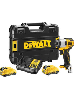 Máy vặn vít Pin 12V-BL (Sạc, 2pin*2Ah, Vali) DEWALT DCF801D2-KR