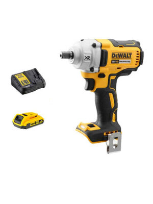 Máy siết bu-lông 1/2” Pin 18V (Sạc, 1pin*2Ah, vali) DEWALT DCF894D1