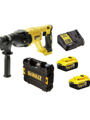 Máy khoan bê tông Pin 18V-BL DEWALT DCH133P2 (Sạc, 2pin*5Ah, vali)