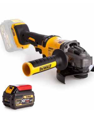 Máy mài góc (125mm) Pin XR PlexVolt 54V-BL (Sạc, 1pin*6Ah) DEWALT DCG414T1