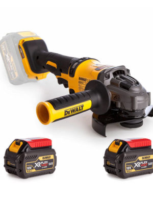 Máy mài góc (125mm) Pin XR PlexVolt 54V-BL (Sạc, 2pin*6Ah) DEWALT DCG414T2