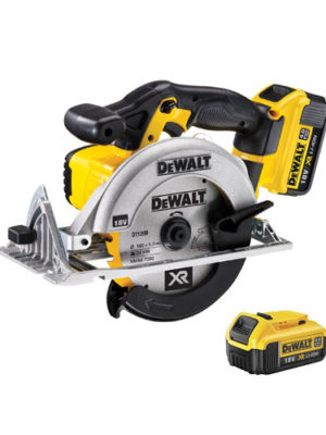 Máy cưa gỗ (đĩa 165mm) cầm tay Pin 18V (Sạc, 2pin*4Ah, túi vải) DEWALT DCS391M2