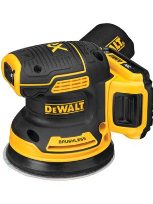 Máy chà nhám tròn (125mm) Pin 20V (Sạc, 1pin*2Ah, Vali) DEWALT DCW210D1