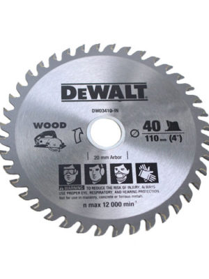 Lưỡi cắt gỗ (100mm*40T) Dewalt DW03410-B1