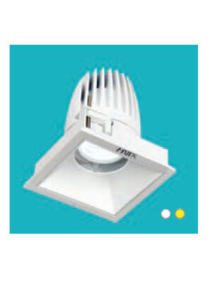 Đèn âm trần Downlight vuông trắng HUFA AT-148 Led 12W