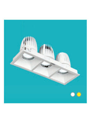 Đèn âm trần Downlight trắng HUFA AT-150 Led 12W x 3