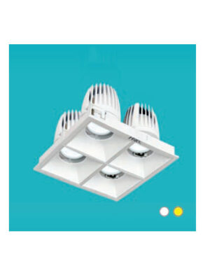 Đèn âm trần Downlight trắng HUFA AT-151 Led 12W x 4