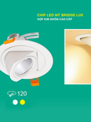 Đèn âm trần Chip Led Mỹ HUFA AT-41 LED 10W