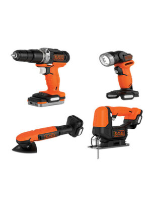 Bộ combo GoPak BLACK DECKER BDCK124S1S-B1