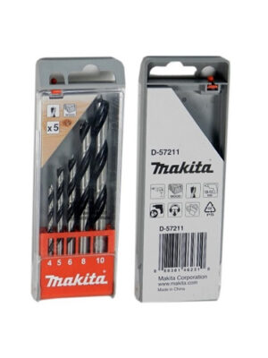 Bộ 5 mũi khoan gỗ Makita D-57211