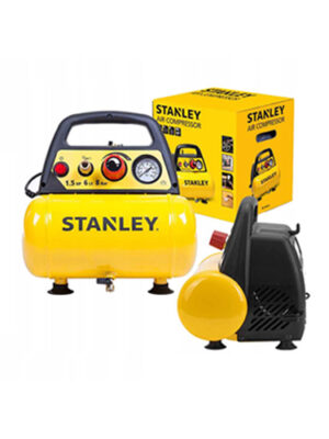 Máy nén khí không dầu di động 1.5HP 8Bar STANLEY DN 200/8/6  (bình chứa 6Lít)