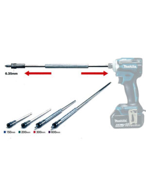 Đầu tuýp nối dài vặn vít chuôi lục giác 14” Makita