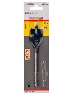 BOSCH 2608595497
Mũi khoét gỗ đuôi cá SELFCUT 30x152mm