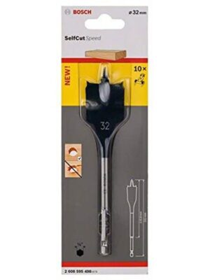 BOSCH 2608595498
Mũi khoét gỗ đuôi cá SELFCUT 32x152mm