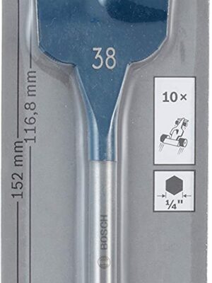 BOSCH 2608595501
Mũi khoét gỗ đuôi cá SELFCUT 38x152mm